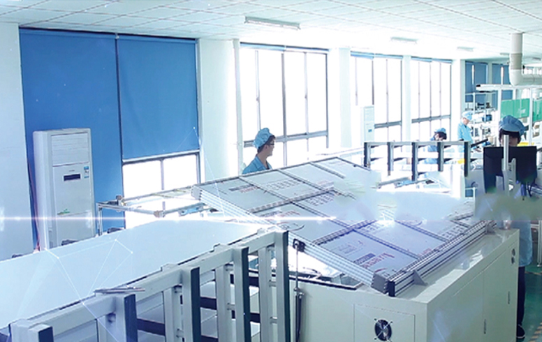 光伏組件生產(chǎn)車間